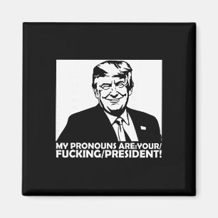 Imã Trump Meus Pronomes São Seu Ing Presidente