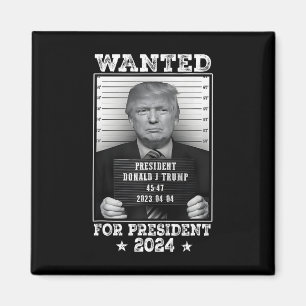 Imã Trump Mug Shot Desejado Para Os Eua. Presidente 20