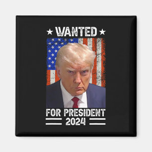 Imã Trump Mug Shot Desejado Para Os Eua. Presidente 20