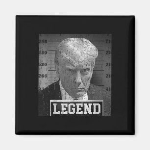 Imã Trump Mugshot Funny Donald Trump Legenda