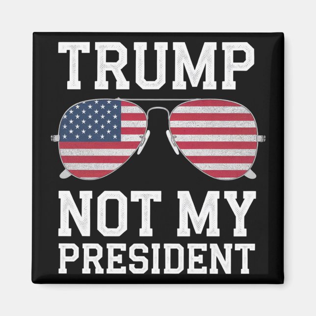 Imã Trump Não é meu presidente Anti Trump (Frente)