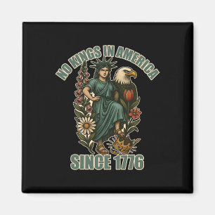 Imã Trump Não é Rei Na América Desde 1776 Estátua Anti