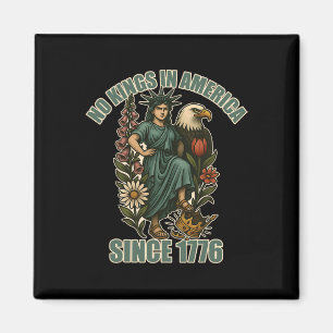 Imã Trump Não é Rei Na América Desde 1776 Estátua Anti
