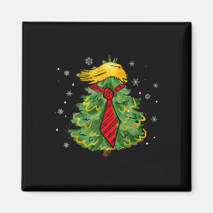 Imã Trump Natal EUA Engraçado Trump Cabelo Árvore Pija