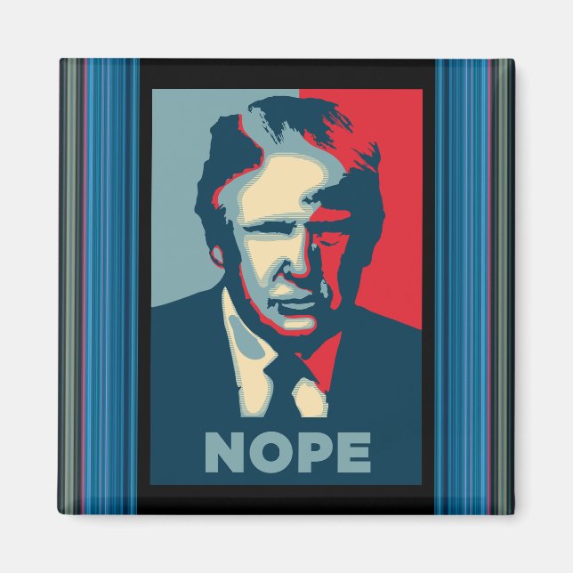 Imã Trump Nope Magnet (Frente)