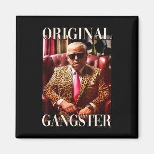 Imã Trump Original Gangster Funny Donald Trump 2024