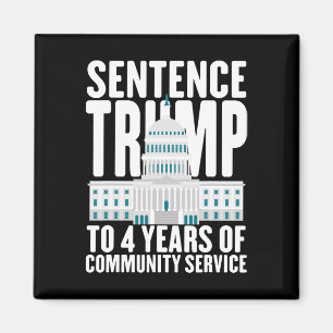 Imã Trump Para 4 Anos De Serviço Comunitário Pro Trump