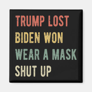 Imã Trump Perdeu Biden Won Veste Uma Máscara Cala A Bo