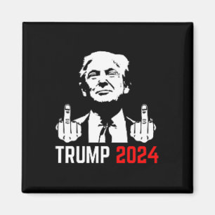 Imã Trump Prende Os Dedos De 2024 América Usa Flagaind