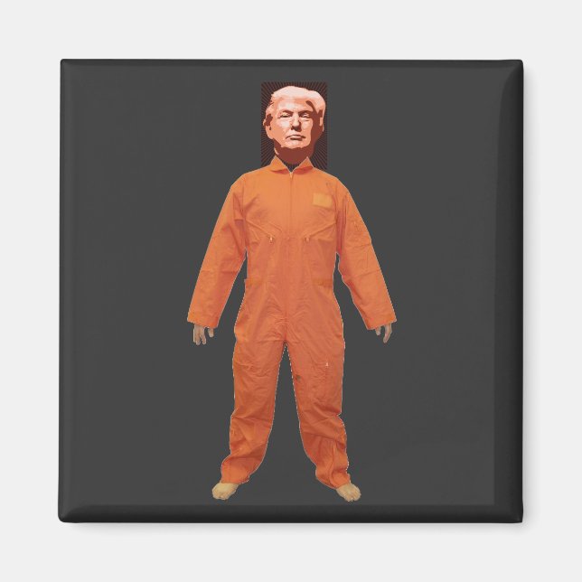 Imã Trump Prisoner Magnet (Frente)