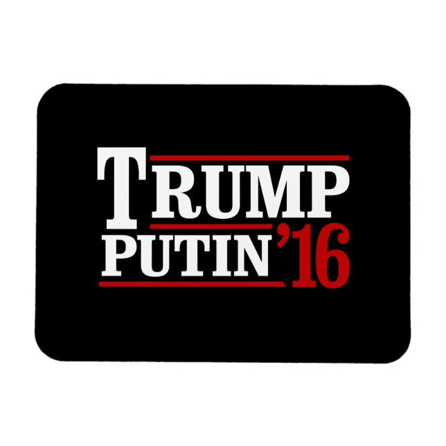 Ímã Trump Putin 2016 (Horizontal)