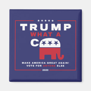 Imã Trump. Que poster da campanha anti-tropete - C***