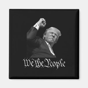 Imã Trump Raising Fist We The Pessoas