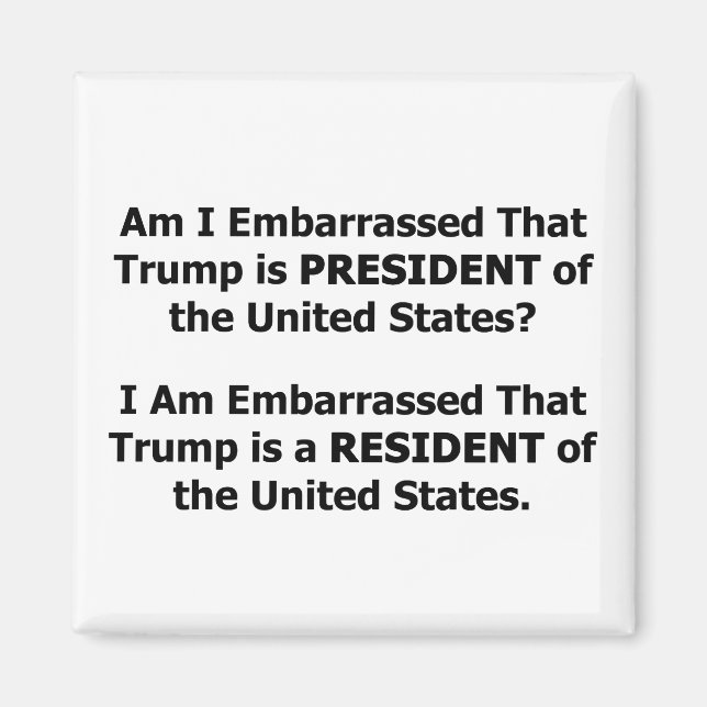 Imã Trump Residente (Frente)