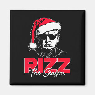 Imã Trump Rizz A Época Engraçado Trump 2024 Xmas Rosa 