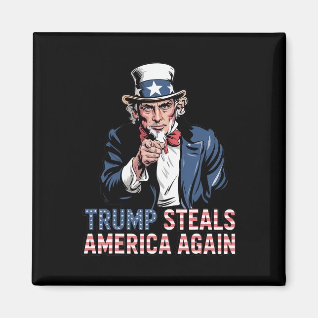 Imã Trump Rouba a América Novamente  (Frente)