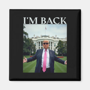 Imã Trump Shirts Para Homens 2025 Trump Won Trump Pres