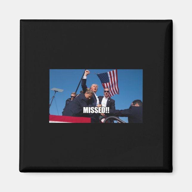 Imã Trump Shot 2024 (Frente)