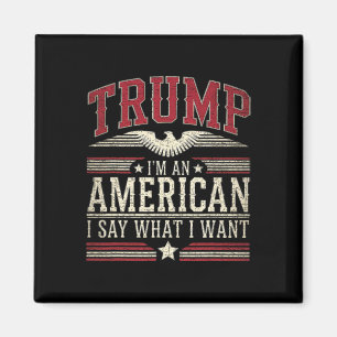 Imã Trump Sou Um Americano Eu Digo O Que Quero Inaugur