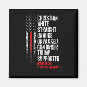 Imã Trump Supporter Christian White Hetero Unwoed