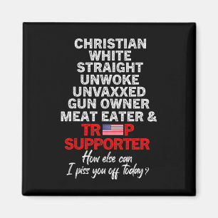 Imã Trump Supporter Christian White Hetero Unwoed