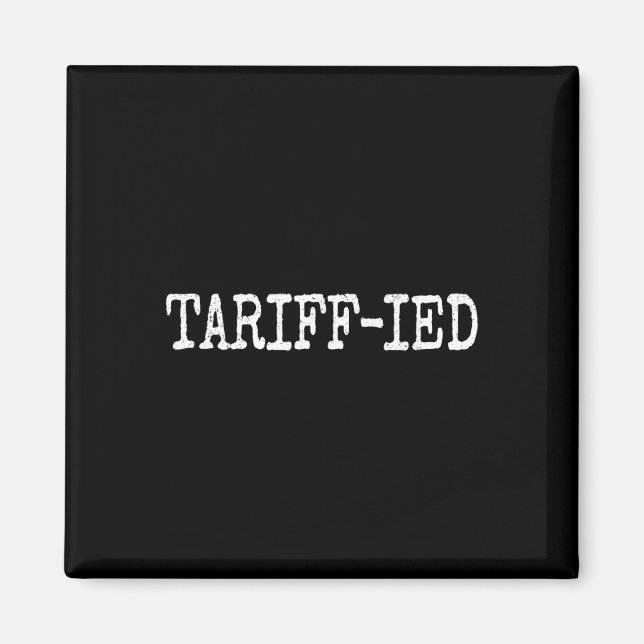 Imã Trump Tarifa-ado Anti Tarifa Aterrorizado (Frente)