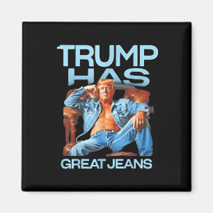 Imã Trump Tem Jeans Excelentes Engraçados Presentes Po