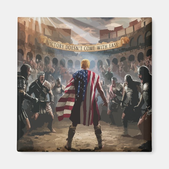 Imã "Trump the Gladiator Magnet" (Frente)
