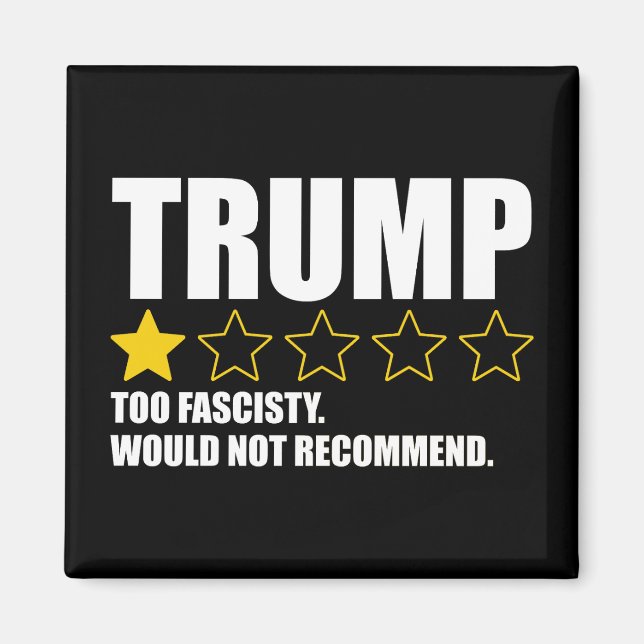 Imã Trump - Too Fascisty Would Not Recommend (Frente)