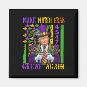 Imã Trump Torna O Excelente Mardi Gras Novamente Engra