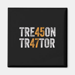 Imã Trump Tre45on Tason Tr47tor Traitor 45 47 Vintag