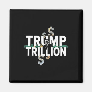 Imã Trump Trilhão De Gráficos Políticos Com Trump E Fa
