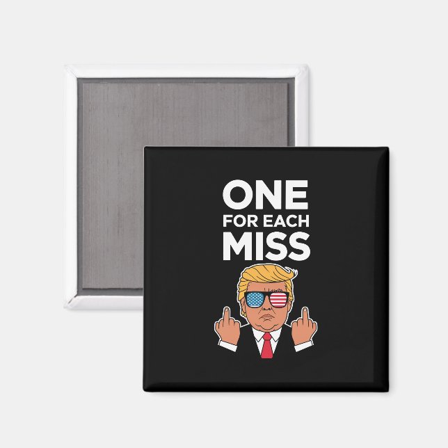 Imã Trump Um Para Cada Falta  (Front/Back)