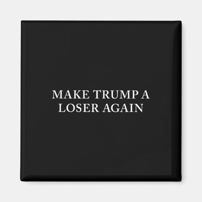 Imã Trump Um Perdedor Novamente (Frente)