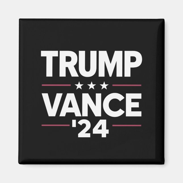 Imã Trump Vance 2024 Para Presidente VP/Eleições Nos E (Frente)