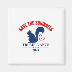 Imã Trump Vance 2024 Salve Os Esquilos