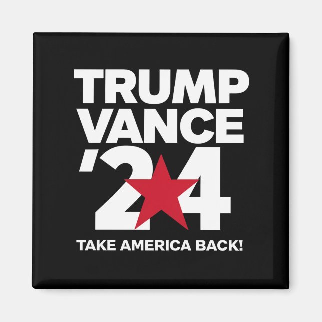 Imã Trump Vance 2024 Votação Trump 2024 Eleições (Frente)