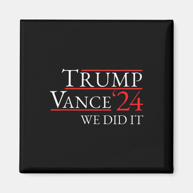 Imã Trump Vance 24 Nós Conseguimos  (Frente)