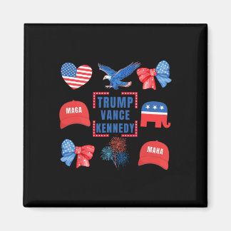 Imã Trump Vance Kennedy Coquette Bow Vote Presidential