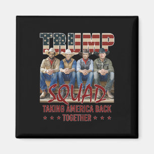 Imã Trump Vance Kennedy Elon Squad levando a América d