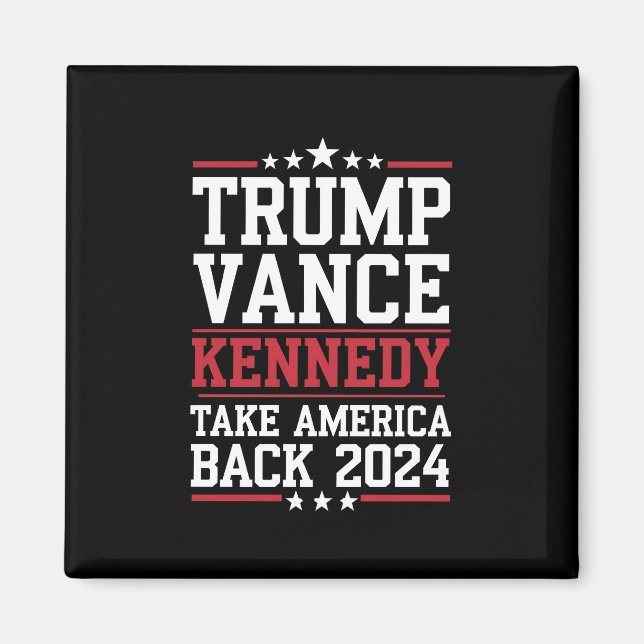 Imã Trump Vance Kennedy Retome A América Novamente (Frente)