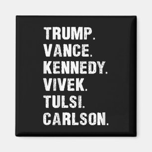 Imã Trump Vance Kennedy Vivek Tulsi Carlson