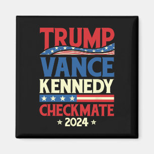 Imã Trump Vance Kennedy Xeque-Mate 2025 Eleição Republ