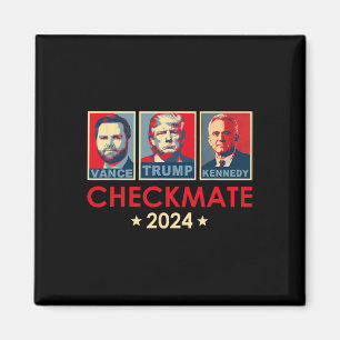 Imã Trump Vance Kennedy Xeque-Mate Eleição 2025 Republ
