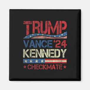 Imã Trump Vance Kennedy Xeque-Mate Eleição Republicano