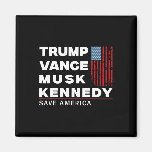 Imã Trump Vance Musk Kennedy Save America 2024
