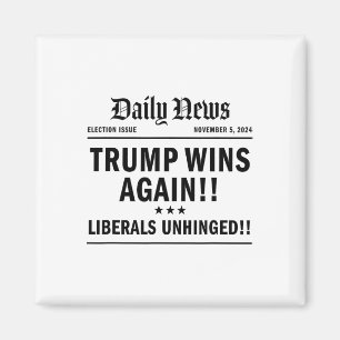 Imã Trump Won Victory ganha título Trump 2024 Landsli