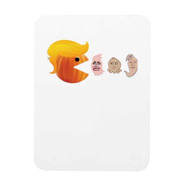 Ímã Trumpkin Comendo Democratas Clássicos - Sala Satír (Vertical)