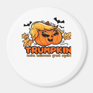 Imã Trumpkin - Faça Excelente De Halloween De Novo! -