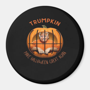 Imã Trumpkin Faz Excelente De Halloween De Novo - Másc